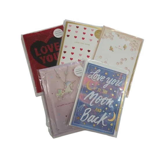 Hallmark Signature Valentine's Day Cards Framable Lot - Picture 1 of 7